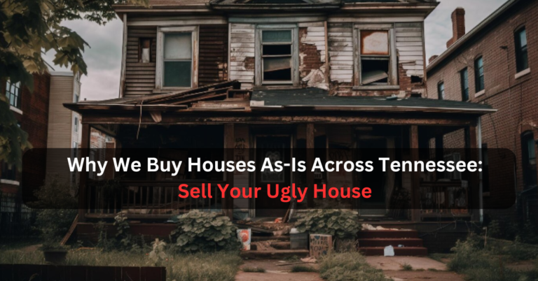 Why We Buy Houses As-Is Across Tennessee: Sell Your Ugly House